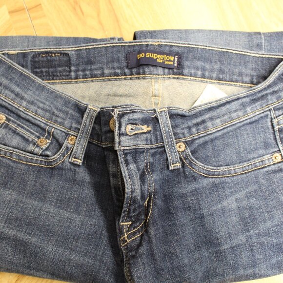 Classic Levi’s 524 Too Superlow Bootcut jeans Size 5M, Juniors - Picture 6 of 7